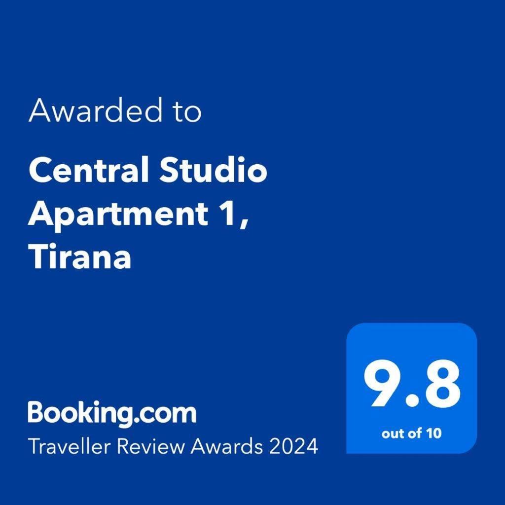 Central Studio Apartment 1, Tirana Exterior photo